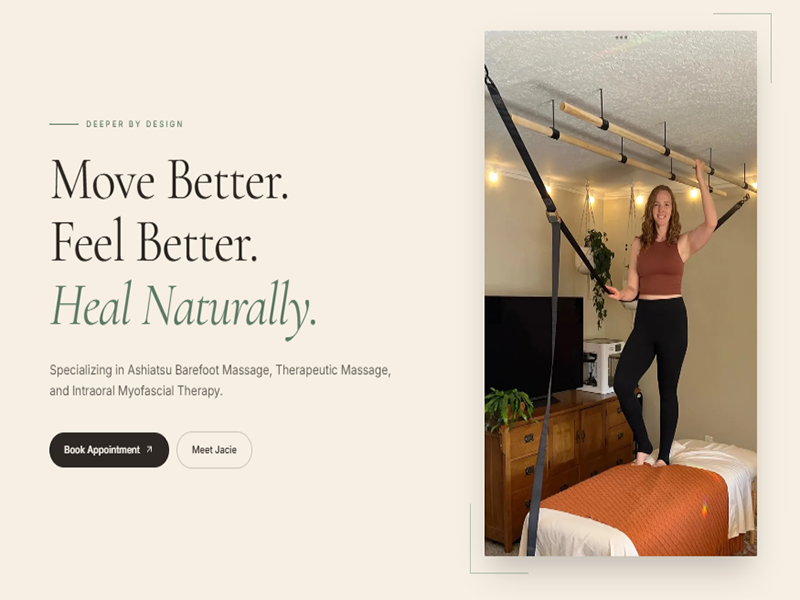 Jacie Yoga website